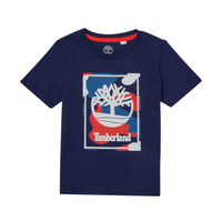 Abbigliamento Bambino T-shirt maniche corte Timberland LIONA Marine