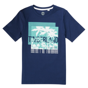 Abbigliamento Bambino T-shirt maniche corte Timberland HOVROW Marine