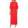 Abbigliamento Donna Abiti lunghi Vila 14057271 Rosso