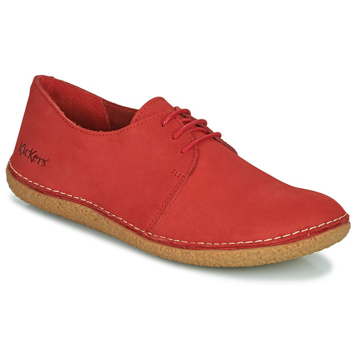 Scarpe Donna Derby Kickers HOLSTER Rosso