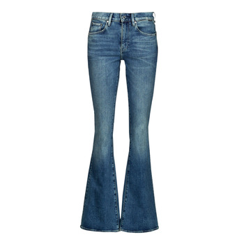 Abbigliamento Donna Jeans bootcut G-Star Raw 3301 flare Blu