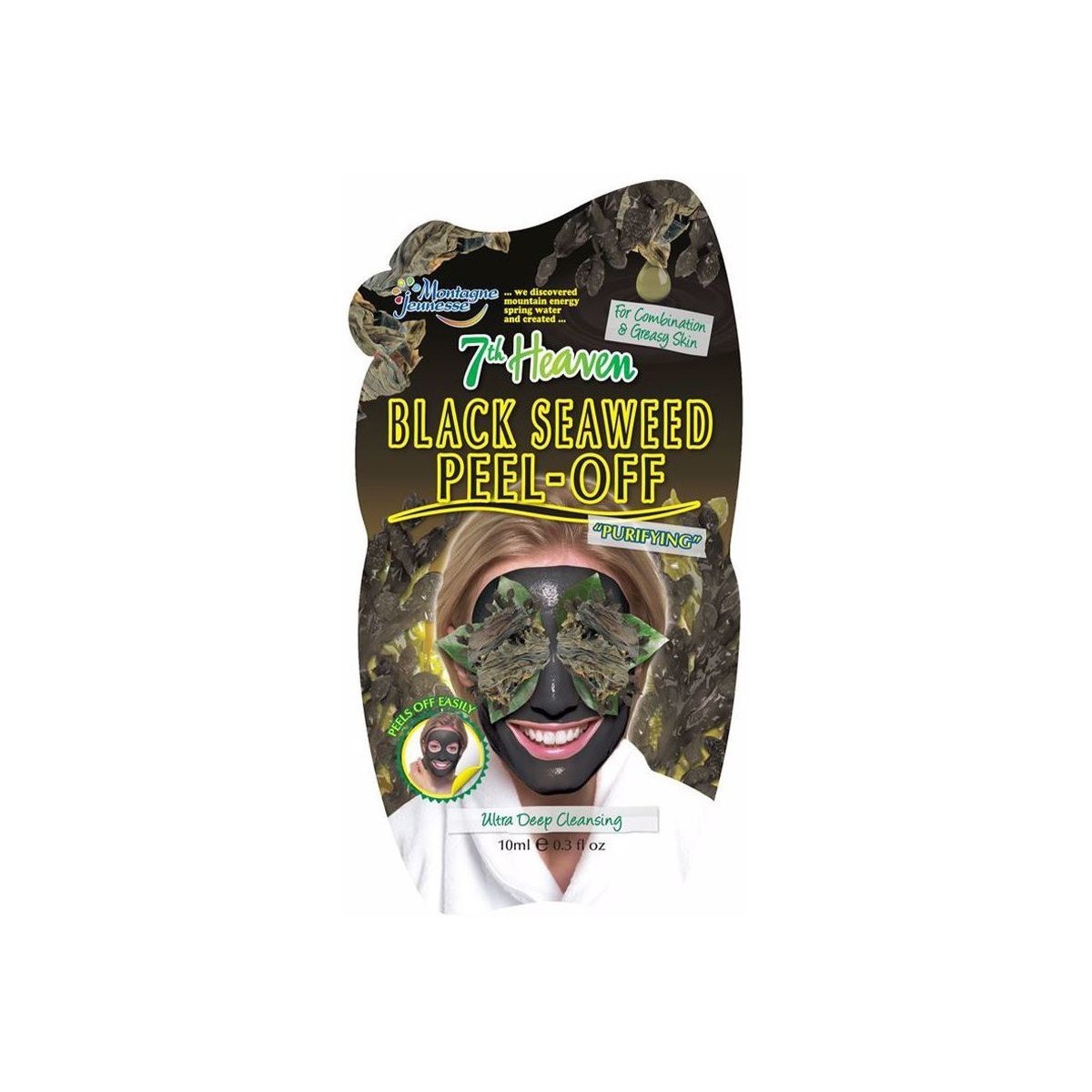 Accessori Maschera 7Th Heaven Peel-off Black Seaweed Mask 