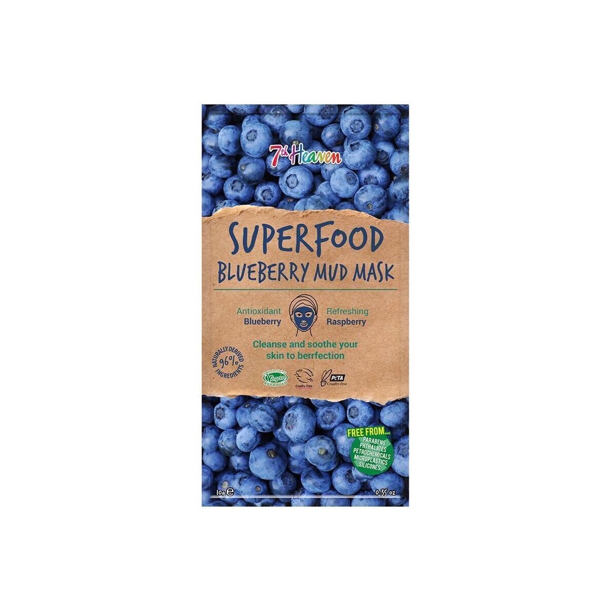 Accessori Maschera 7Th Heaven Superfood Blue Berry Mud Mask 10 Gr 
