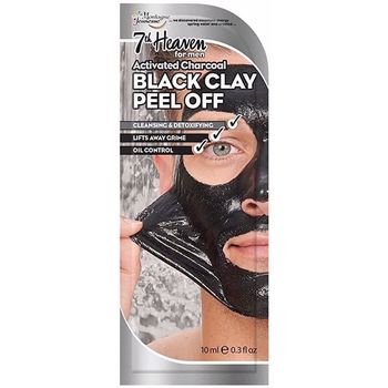 Accessori Maschera 7Th Heaven For Men Black Clay Peel-off Mask 