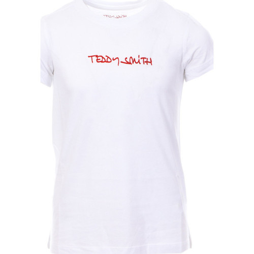 Abbigliamento Bambina T-shirt & Polo Teddy Smith 51006687D Bianco