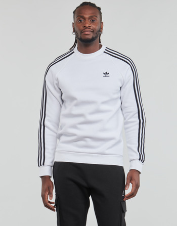Abbigliamento Uomo Felpe adidas Originals 3-STRIPES CREW Bianco