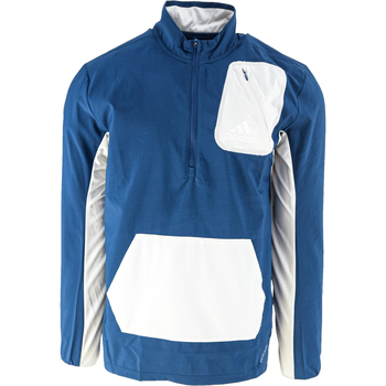 Abbigliamento Uomo Giubbotti adidas Originals Primeblue Half-Zip Running Blu