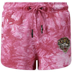 Abbigliamento Uomo Shorts / Bermuda Ed Hardy - Los tigre runner short hot pink Rosa