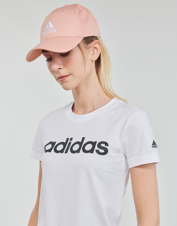 Adidas Sportswear LIN T-SHIRT Bianco / Nero