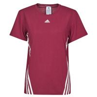 Abbigliamento Donna T-shirt maniche corte adidas Performance TRAIN WTR ICNS 3 Stripes T-SHIRT Bordeaux