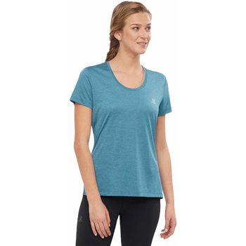 Abbigliamento Donna T-shirt maniche corte Salomon AGILE SS TEE W Blu