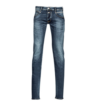Abbigliamento Uomo Jeans slim Le Temps des Cerises 711 Blu / Nero