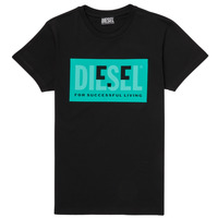 Abbigliamento Unisex bambino T-shirt maniche corte Diesel TMILEY Nero