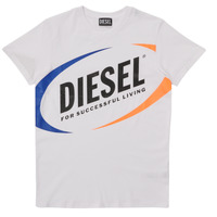 Abbigliamento Bambino T-shirt maniche corte Diesel MTEDMOS Bianco