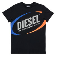 Abbigliamento Bambino T-shirt maniche corte Diesel MTEDMOS Nero