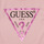 Abbigliamento Bambina T-shirt maniche corte Guess CANCI Rosa