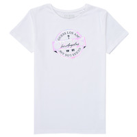 Abbigliamento Bambina T-shirt maniche corte Guess FIGIPS Bianco