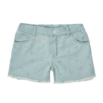Abbigliamento Bambina Shorts / Bermuda Guess IMAS Blu