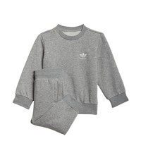 Abbigliamento Unisex bambino Completo adidas Originals CREW SET Grigio