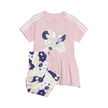 Abbigliamento Bambina Completo adidas Originals DRESS SET Multicolore