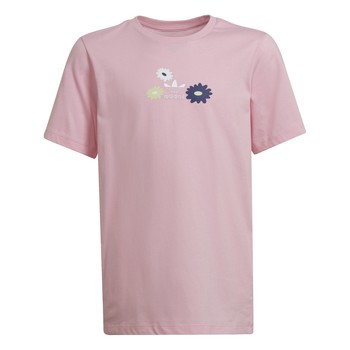 Abbigliamento Bambina T-shirt maniche corte adidas Originals CATHERINE Rosa