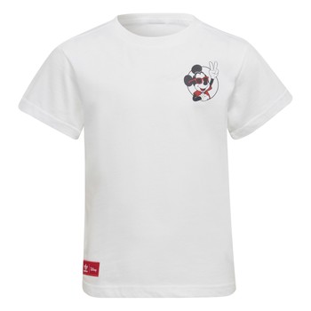 Abbigliamento Unisex bambino T-shirt maniche corte adidas Originals CASSI Bianco