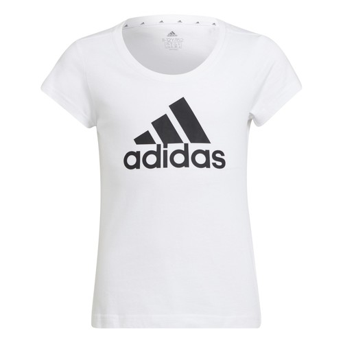 Abbigliamento Bambina T-shirt maniche corte Adidas Sportswear FEDELINE Bianco