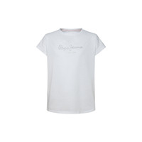 Abbigliamento Bambina T-shirt maniche corte Pepe jeans NURIA Bianco