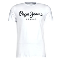 Abbigliamento Uomo T-shirt maniche corte Pepe jeans ORIGINAL STRETCH Bianco