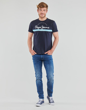 Abbigliamento Uomo Jeans slim Pepe jeans STANLEY Blu