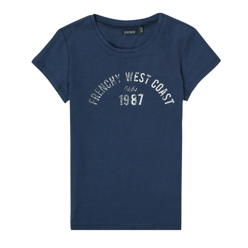 Abbigliamento Bambina T-shirt maniche corte Ikks DROMONE Marine