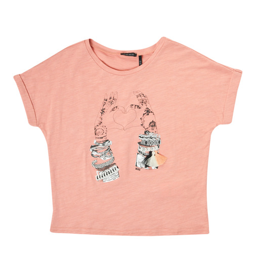 Abbigliamento Bambina T-shirt maniche corte Ikks EAGLEA Rosa