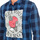 Abbigliamento Uomo Camicie maniche lunghe Desigual 19SMCWX2-5095 Blu