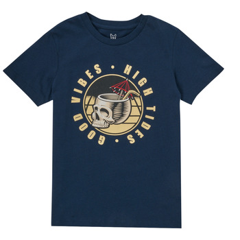 Abbigliamento Bambino T-shirt maniche corte Jack & Jones JJEUSTACE TEE SS Marine
