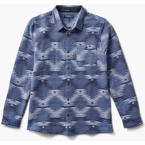 Abbigliamento Uomo Felpe Roark Camicia  Teton Uomo Blu Blu