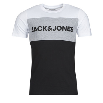 Abbigliamento Uomo T-shirt maniche corte Jack & Jones JJELOGO Bianco