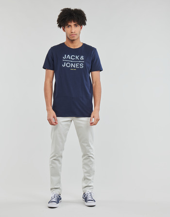 Abbigliamento Uomo Pantaloni 5 tasche Jack & Jones JPSTMARCO Grigio