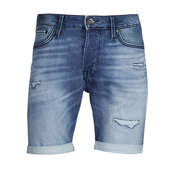 MODA UOMO Jeans Consumato sconto 52% Blu XXL Jack & Jones Pantaloncini jeans 