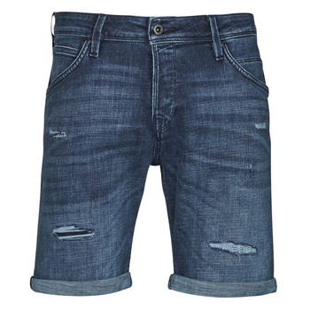 Jack & Jones Pantaloncini jeans sconto 52% MODA UOMO Jeans Consumato Grigio L 