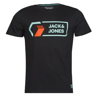 Abbigliamento Uomo T-shirt maniche corte Jack & Jones JCOLOGAN Nero