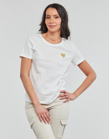 Abbigliamento Donna T-shirt maniche corte Only ONLKITA Bianco