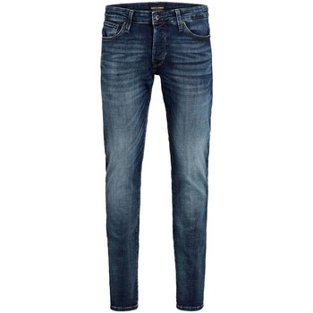 Abbigliamento Uomo Jeans Jack & Jones 12133074 GLENN-BLUE DENIM Blu