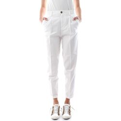 Abbigliamento Donna Pantaloni 40weft NEVE 6421/7160-40W441 BIANCO Bianco