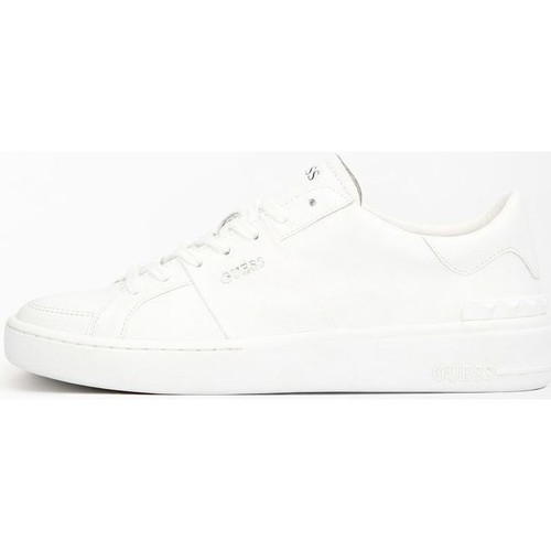Scarpe Uomo Sneakers Guess FM5VES LEA12 - VERONA-OFFWHITE Bianco