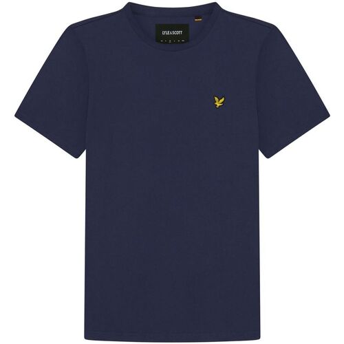 Abbigliamento Uomo T-shirt & Polo Lyle & Scott TS400VOG PLAIN T-SHIRT-Z99 NAVY Blu