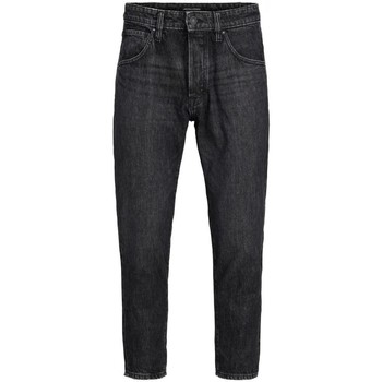 Abbigliamento Uomo Jeans Jack & Jones 12195429 FRANK-BLACK DENIM Nero