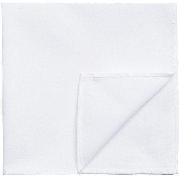 Abbigliamento Uomo Cravatte e accessori Jack & Jones 12109459 CLASSIC HANDKERCHIEF-WHITE Bianco