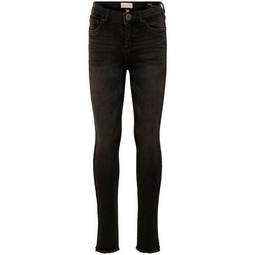 Abbigliamento Bambina Jeans Only 15185446 BLUSH-BLACK DENIM Nero