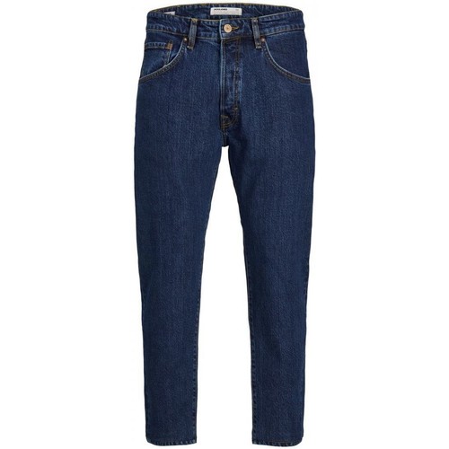Abbigliamento Uomo Jeans Jack & Jones 12195875 FRANK-BLUE DENIM Blu