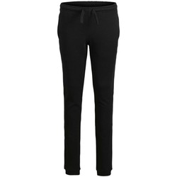 Abbigliamento Bambino Pantaloni Jack & Jones 12190406 BASIC SWEAT PANT-BLACK Nero